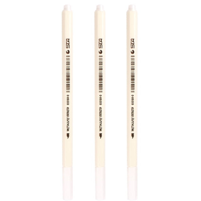 Ynlkorvg Brushes Metal Paint Pens Pearlescent Coloured Markers Graffiti Colouring Pen