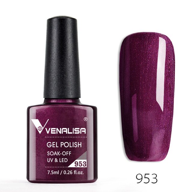Venalisa Neon Gel Polish Barnices Uñas híbridas para manicura 7.5ml Semi permanente Soak off Esmalte en gel UV Nail Gel Polish Tan Jianjun unisex