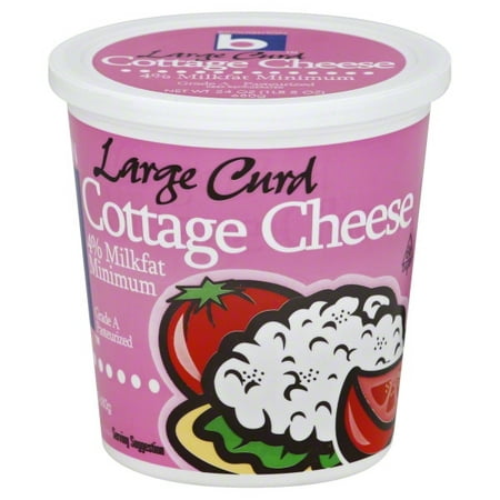 Broughton Grade A 4 Milk Fat Large Curd Cottage Cheese 24 Oz