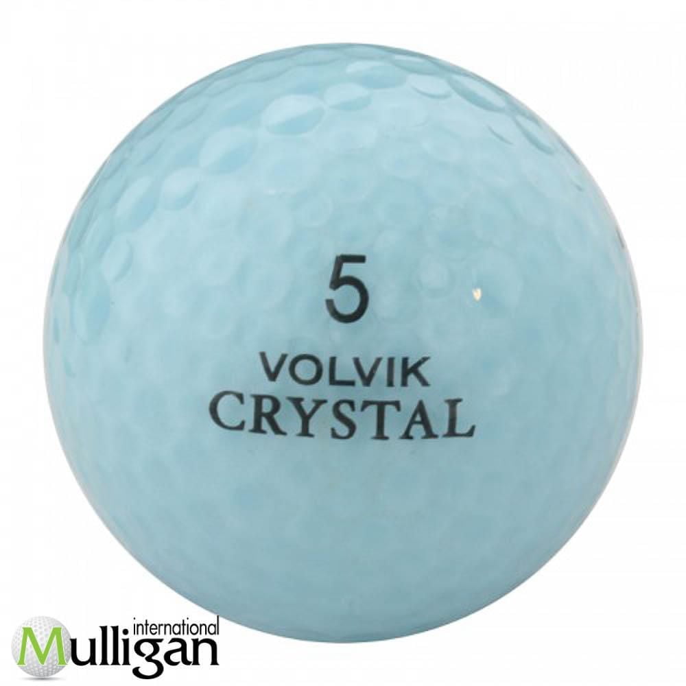 Mulligan - 12 balles de golf récupérées Volvik Crystal 1st Generation 5A/4A, Mix