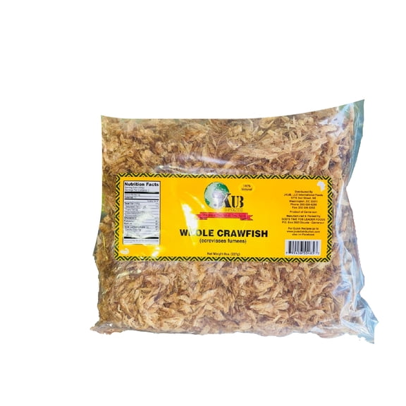 Crayfish 8oz | African Whole Crayfish for Authentic Flavorful Cooking