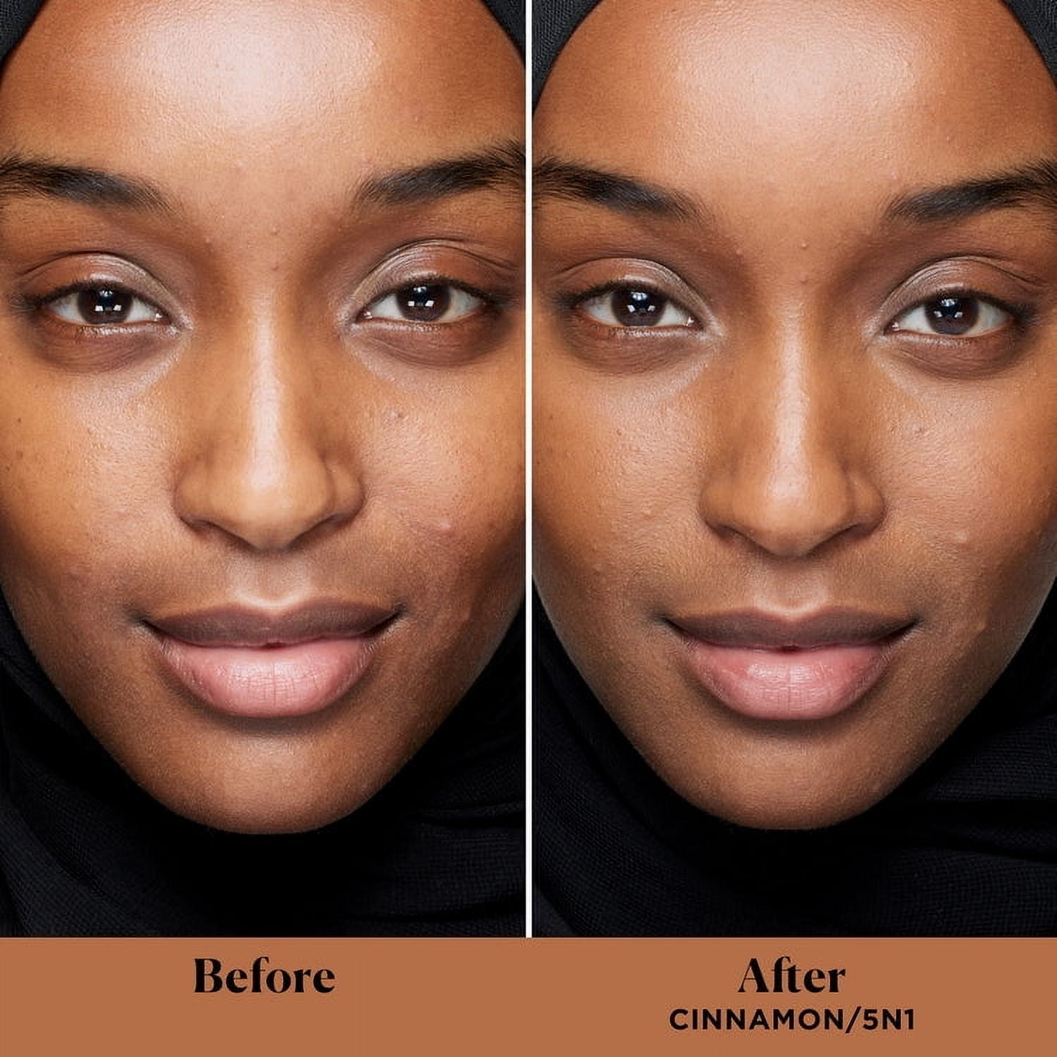 Laura Mercier Real Flawless Weightless Perfecting Foundation 1 oz / 30 ml - 5N1 Cinnamon (Medium Deep with Neutral Undertones)