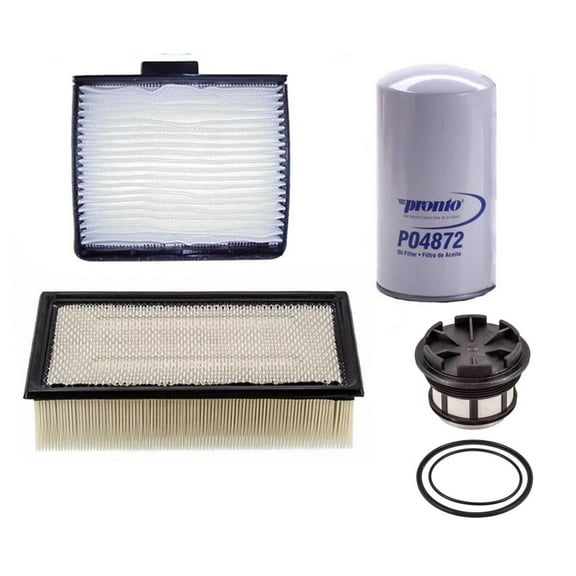 Fits For 99-03 Ford 7.3 Powerstroke Diesel Engine Air Cabin Air Fuel Filters 4pc