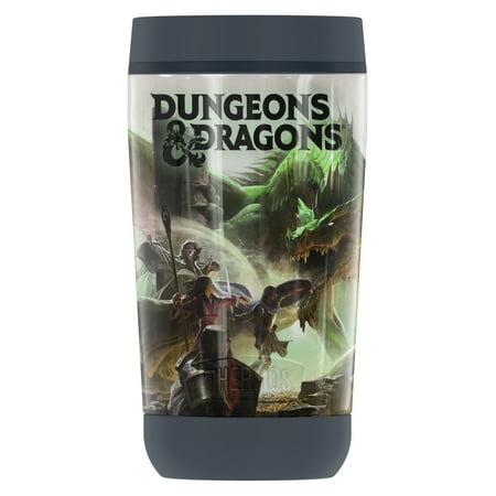 

Dungeons & Dragons Starter Covers GUARDIAN COLLECTION BY THERMOS Stainless Steel Travel Tumbler Vacuum insulated & Double Wall 12 oz.