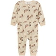 thumbnail image 4 of Gerber Toddler Neutral One-Piece Footless Sleepers, 3-Pack, Sizes 12 Months - 5T, 4 of 14
