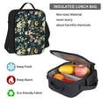 thumbnail image 5 of Pofeuu Watercolor Floral Print Backpack Travel Backpacks With Lunch Bag Pencil Bag Set 3 pcs Set Cartoon Backpack, 5 of 7