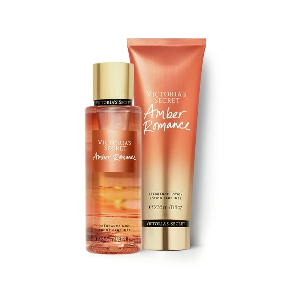 Set de perfume Victoria's Secret Amber Romance Mist & Lotion