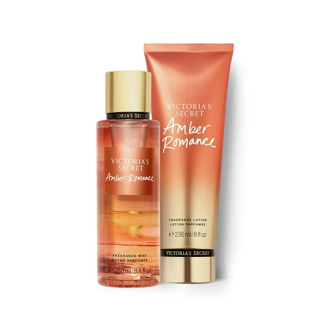 Set de perfume Victoria's Secret Amber Romance Mist & Lotion