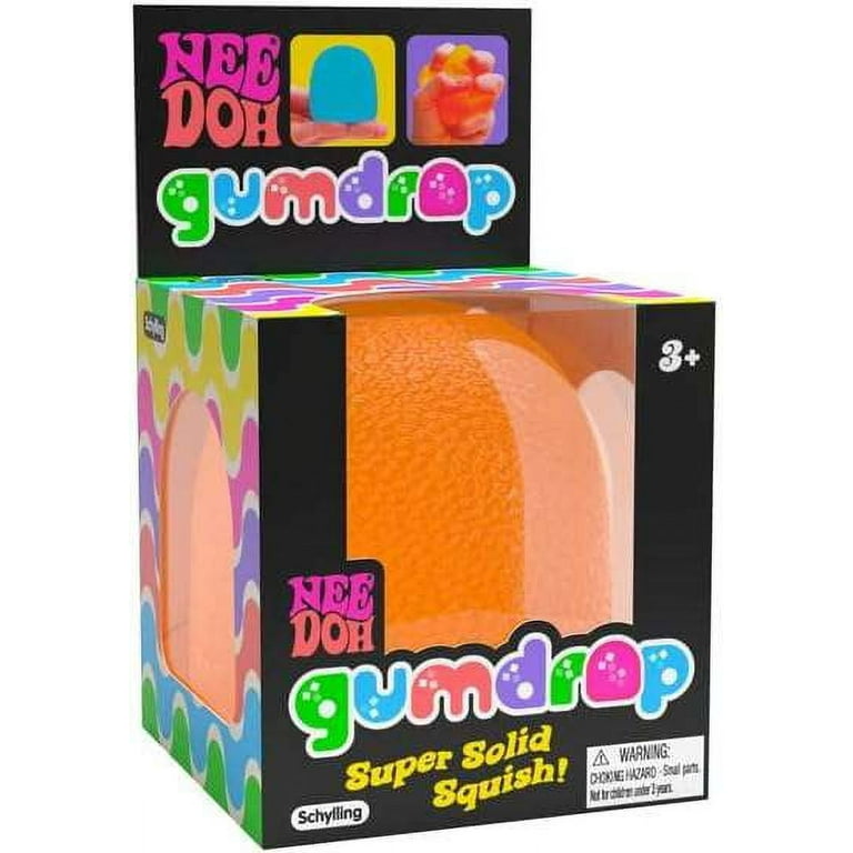 Nee Doh Nice Cube Squish Toy, Ages 3+ (1 Random Color)