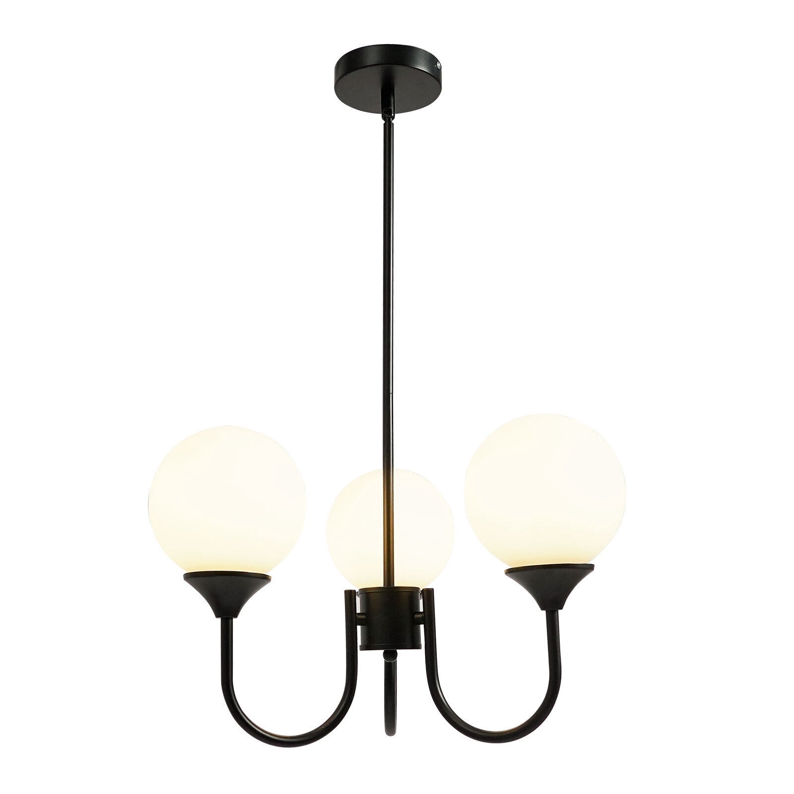Indoor Ceiling Mounted Light 3-Light Ceiling Light Fixture for Bars Aisles