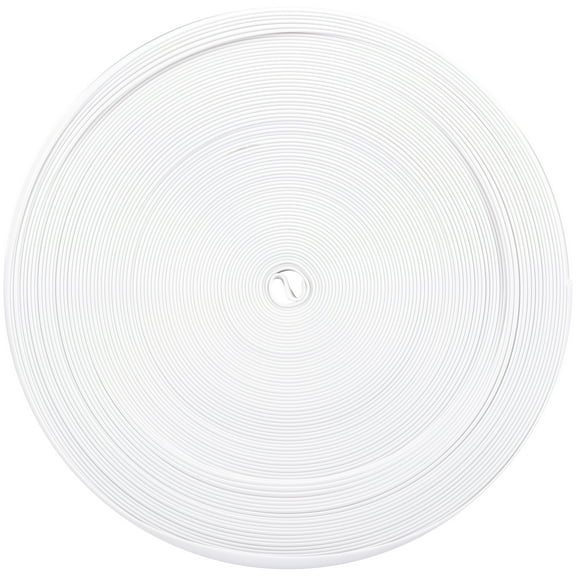 Camco 25202 Vinyl Trim Insert - For Cracked and Stained RV Trim Inserts - 1" x 100', White