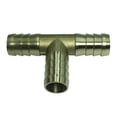 thumbnail image 2 of HILABEE Brass Shaped Equal Tee Connectors Adapters 12mm, 2 of 9