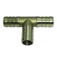 thumbnail image 2 of Conexiones de tubería de rosca de latón Manguera de púas Acoplador de conector en apariencia de T 12mm, 2 of 8