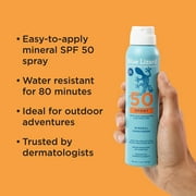 Blue Lizard Sport Mineral SPF 50 Spray, with Zinc Oxide, 5 oz