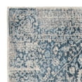 thumbnail image 5 of SAFAVIEH Vintage Persian Raphael Floral Bordered Polyester Runner, Blue/Ivory, 2'2" x 12', 5 of 7