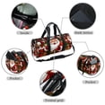 thumbnail image 2 of Santa Claus 17.7" Sports Bag with Interior Zipper Pocket and Large Capacity - Ideal for Travel, Soccer, and Yoga, 2 of 6