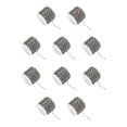 thumbnail image 1 of Toystoory Cadena a granel de cuentas de esmalte de colores para fabricación de joyas, acero inoxidable resistente y acero Simple de moda+negro Acero+negro 10Conjunto, 1 of 6