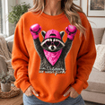 thumbnail image 3 of Breast Cancer Awareness Shirt, In October We Wear Pink Raccoon Sweatshirt, Pink Ribbon Support Gift, Cancer Survivor Hoodie and T-Shirt, Gift for Women, 3 of 9