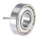 thumbnail image 3 of Rodamientos de Bolas de Surco Profundo 6001ZZ 12mmx28mmx8mm Doble Blindado Acero Cromado P5 10pcs, 3 of 5