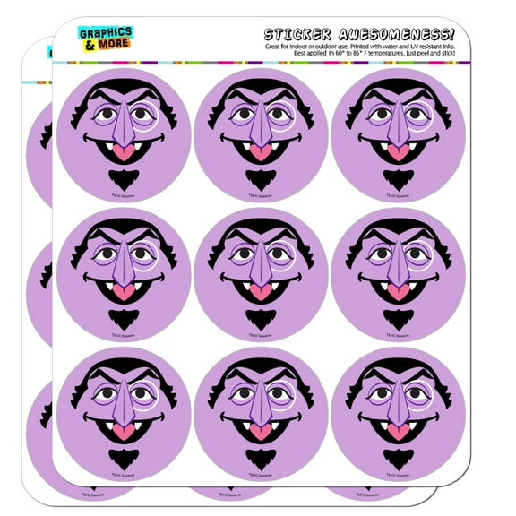 Sesame Street Count Face Planner Calendar Scrapbooking Crafting Stickers
