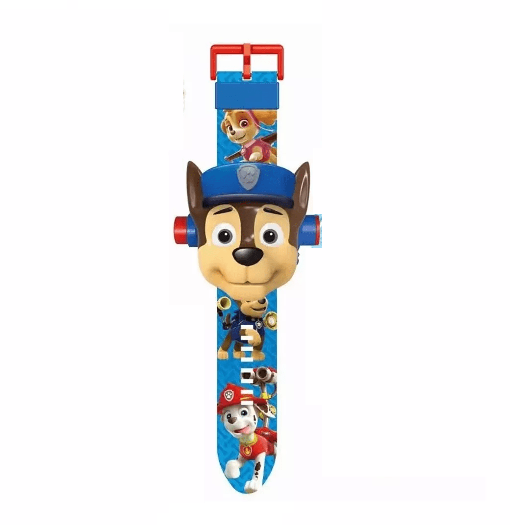 Reloj Proyector Ninos 24 Imagenes Paw Patrol Chase pegatina Walmart en linea