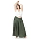 thumbnail image 4 of Pantalon tipo palazzo Roman Fashion /Tallas Extras, 2632 (Verde militar) verde oscuro 36, 4 of 5