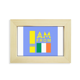thumbnail image 1 of Soy de Irlanda Escritorio de madera Arte Pintura 5x7 pulgadas marco de foto foto, 1 of 4