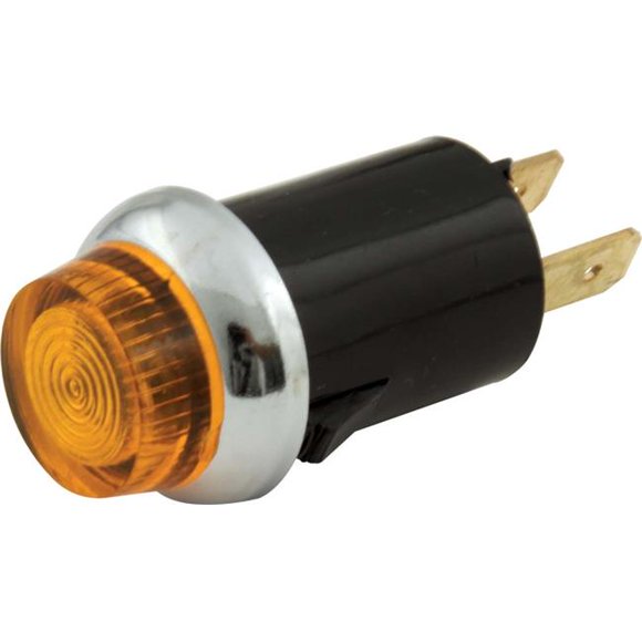 Quickcar Racing Products QRP61-704 Warning Light - 0.75 in. - Amber