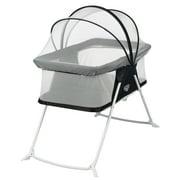 Cosco Kids Sleep Spot Baby Bassinet, Portable Bassinet for Baby, Noir Dot