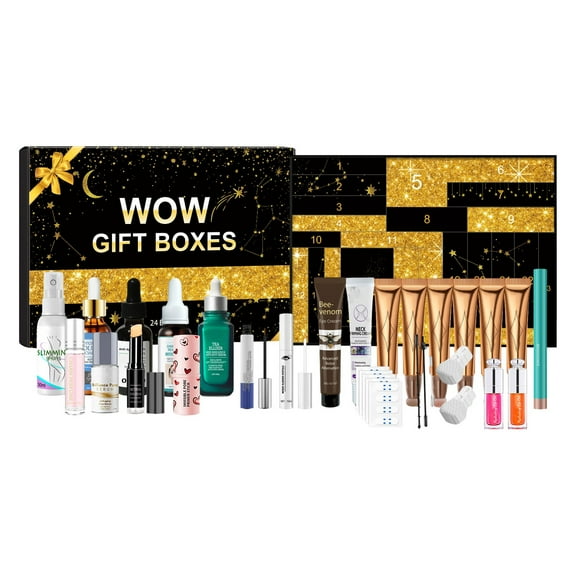 HavenCo Luxury Beauty Advent Calendar 2026: 24 Premium Skincare & Makeup Products Perfect Holiday Gift Set for Her