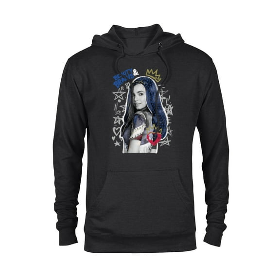 Disney Descendants 2 Evie Collage - Pullover Hoodie for Adults -Customized-Black