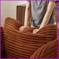 thumbnail image 5 of Modern Oversized Corduroy Chaise Lounge Chair – No Assembly, Comfy for Living Room/Dorm/Apartment, 5 of 6
