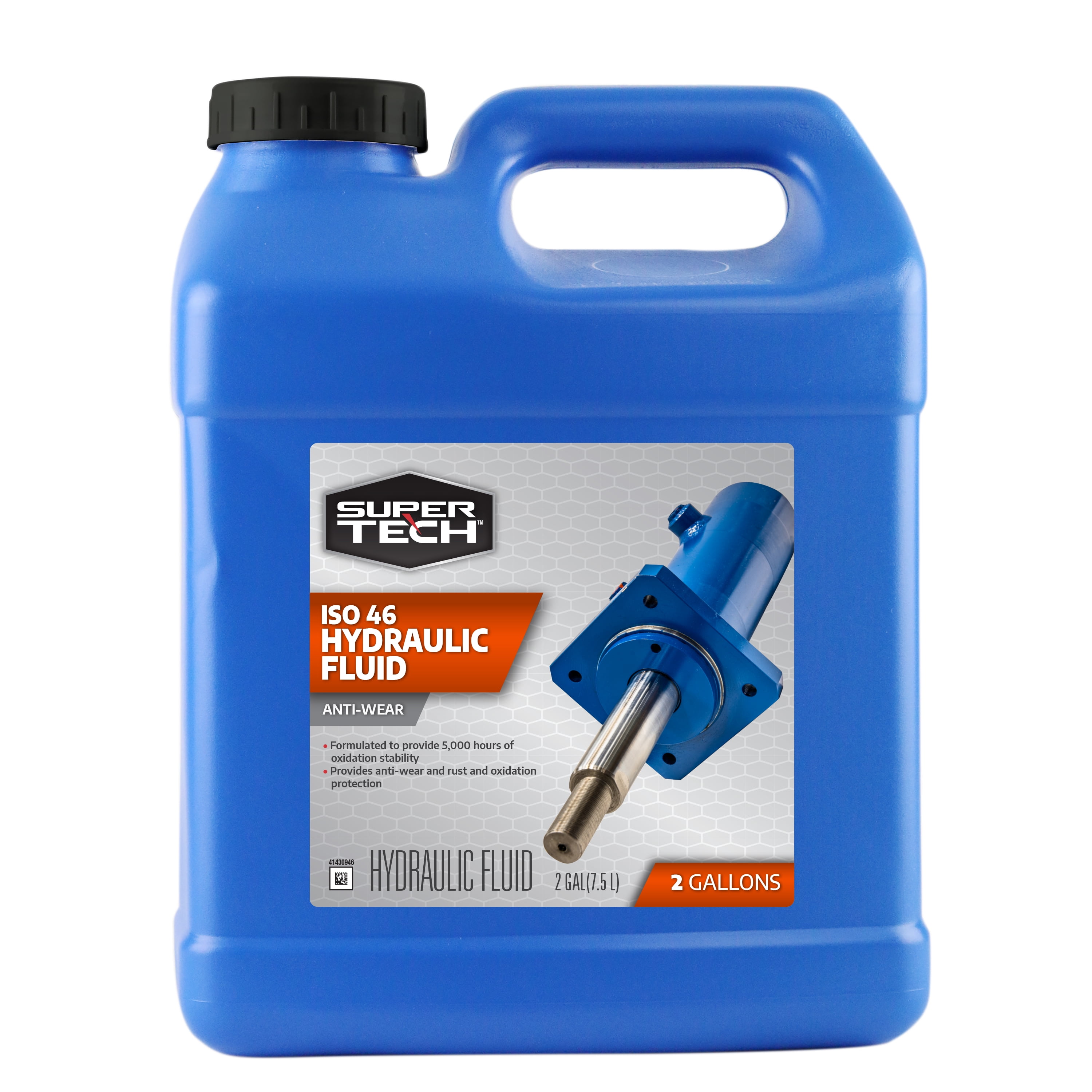 Super Tech Heavy Duty Rust and Oxidation Anti Wear Hydraulic Oil, 2 Gallons