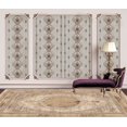 thumbnail image 2 of Ladole Rugs Boston Collection Abstract Geometric Pattern Aesthetic Room Decor Area Rug - Amazing 3x5 Carpet for Living Room, Bedroom, Kitchen, and Office - Yellow, 4x6 (3'11" x 5'7", 120cm x 170cm), 2 of 3