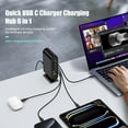 thumbnail image 5 of 114W USB C Charger Block Charging Station, 6 Port 4 Type C & 2 USB A Fast Charging Hub, Multi Device Wall Plug Cube Compatible with iPhone 16 15 Pro Max/14/iPad Pro/Samsung Galaxy S25/S24 Ultra/S23, 5 of 8