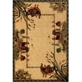 thumbnail image 2 of Rugs.com Pastoral Collection Rug – 6' x 9' Cream Medium Rug Perfect For Bedrooms, Dining Rooms, Living Rooms, 2 of 9