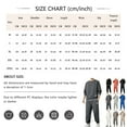 thumbnail image 3 of Men's Solid Color Casual Fashion Long-Sleeved Round Neck Top Sweatpants Set, 3 of 4