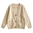 thumbnail image 4 of cocolona Womens Sweater Cardigan Long Sleeve Crew Neck Fall Sweater Open Front Casual Loose Cardigan Tops, 4 of 5