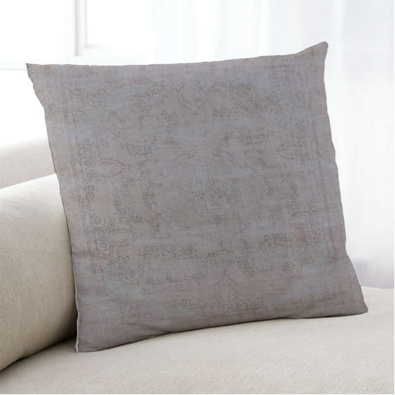 Ahgly Company Indoor Square Mid-Century Modern Throw Pillow, 18 inch by 18 inch