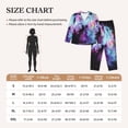 thumbnail image 4 of Yiaed Rainbow Spotted White Horse Print Pajamas Women's Long Sleeve Sleepwear Soft Button Down Loungewear Pjs Lounge Set Nightwear Womens Pajama Pants-X-Large, 4 of 7