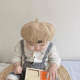thumbnail image 4 of Boina para niños, niñas y niños, gorra plana, invierno y otoño, 4 of 5