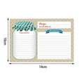 thumbnail image 2 of De Recetas, Tarjetas De Doble Cara, Cartulina Gruesa, Tarjetas Premium Para Bodas, Despedidas De Soltera, Eventos Especiales 20 Tarjetas Noticed HA044919-01, 2 of 6