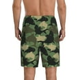 thumbnail image 2 of Balery Camouflage Shark Men's Cotton Knit Pajama Shorts Waistband & Pockets,Short Pajama Pants-3X-Large, 2 of 8