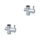 thumbnail image 2 of Bewildely 1/2 3 Way Diverter Kitchen Sink Connector Toilet Hotel Splitter Switch Water Home Hardware Bathroom uno 2piezas, 2 of 6