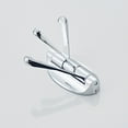 thumbnail image 3 of FUEENIRVA Wall Mounted Swivel Coat Hook Folding Triple Hook with Heavy Duty Solid Metal Construction, 3 of 8