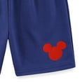thumbnail image 7 of Disney Mickey Mouse Short Sleeve T-Shirt and Active Mesh Shorts Set (Boys), 2 Piece Set, Sizes 3T-7, 7 of 7