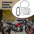 thumbnail image 2 of Unique Bargains 1 Set Carburetor Repair Rebuild Repair Parts Replacement for Yamaha XT350 1985-2000, 2 of 6