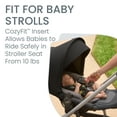 thumbnail image 4 of Britax Grove Modular Stroller, Lightweight Stroller with CozyFit, Pindot Onyx, 4 of 8