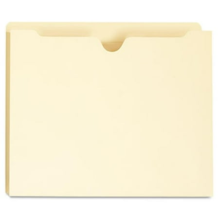 One Inch Expansion Letter - Manila File Jackets with Reinforced Tabs, One Inch Expansion, Letter