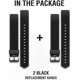 thumbnail image 3 of Replacement Bands for Fitness Tracker Smart Watch, Compatible with VeryFit Pro ID115plus HR, Adjustable Wristband, 3 of 4